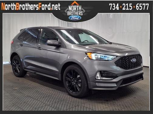 CARBONIZED GRAY 2023 Ford Edge ST LINE