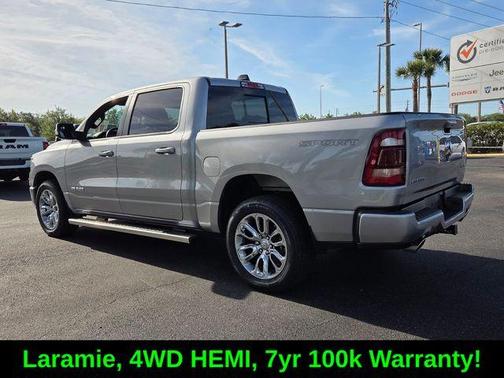 Billet Silver Metallic Clearcoat 2023 RAM 1500 Laramie