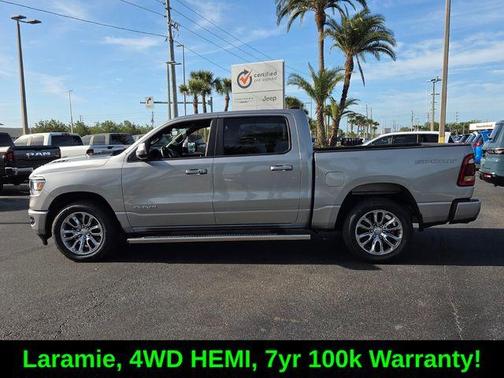 Billet Silver Metallic Clearcoat 2023 RAM 1500 Laramie