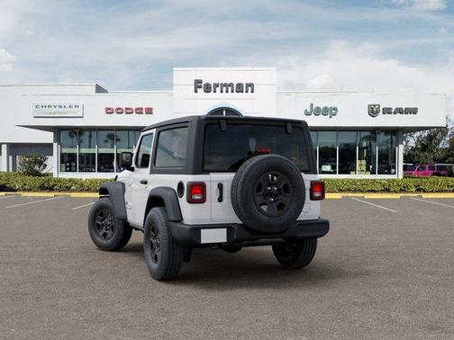 Bright White Clearcoat 2026 Jeep Wrangler Sport