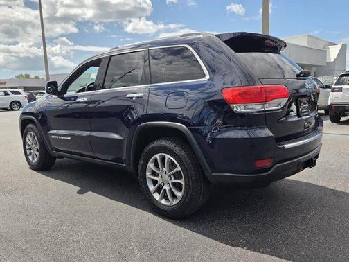 True Blue Pearlcoat 2016 Jeep Grand Cherokee Limited