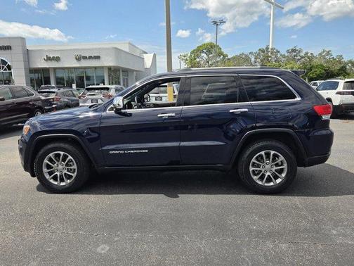 True Blue Pearlcoat 2016 Jeep Grand Cherokee Limited