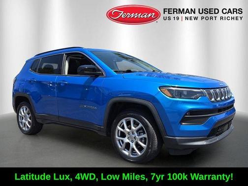 Laser Blue 2022 Jeep Compass Latitude Lux