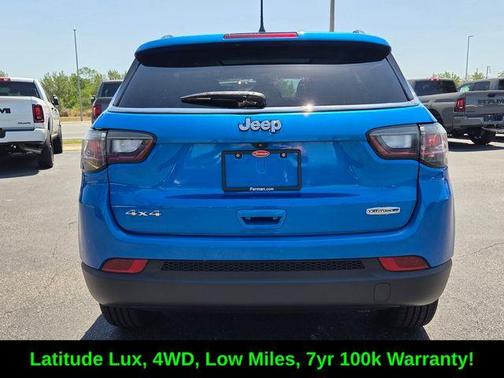 Laser Blue 2022 Jeep Compass Latitude Lux
