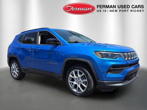 Laser Blue 2022 Jeep Compass Latitude Lux