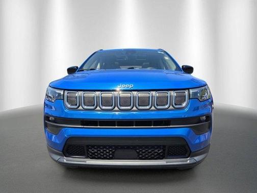 Laser Blue 2022 Jeep Compass Latitude Lux