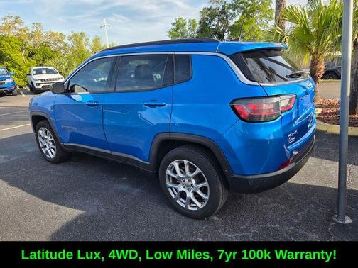 Laser Blue 2022 Jeep Compass Latitude Lux