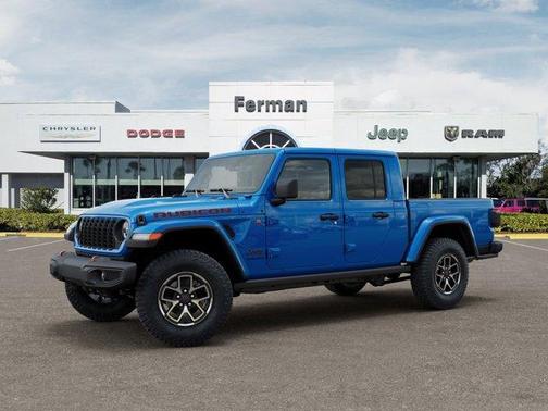 Hydro Blue Pearlcoat 2026 Jeep Gladiator Rubicon