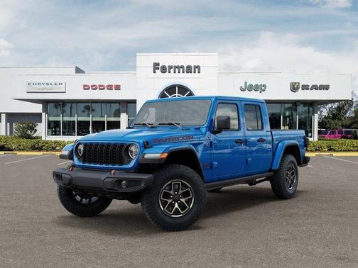 Hydro Blue Pearlcoat 2026 Jeep Gladiator Rubicon