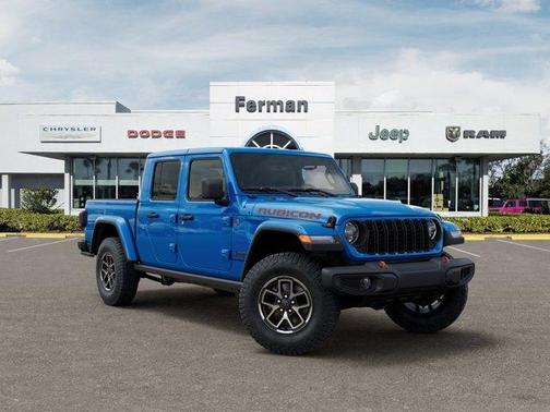Hydro Blue Pearlcoat 2026 Jeep Gladiator Rubicon