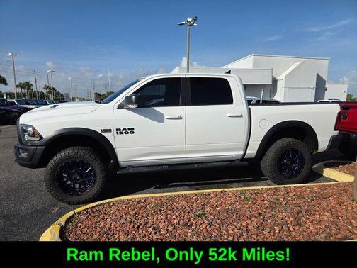 Bright White Clearcoat 2018 RAM 1500 Rebel