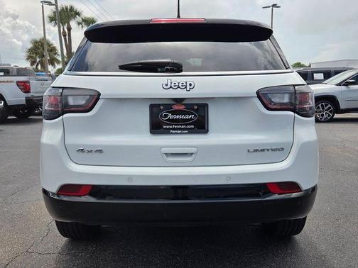 Bright White Clearcoat 2025 Jeep Compass Limited