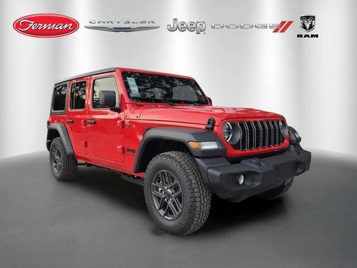 Firecracker Red Clearcoat 2026 Jeep Wrangler Sport