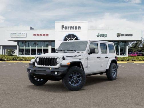Bright White Clearcoat 2026 Jeep Wrangler Sport