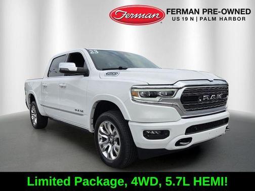 Bright White Clearcoat 2023 RAM 1500 Limited