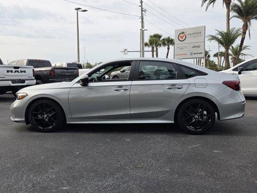 Silver 2025 Honda Civic Sport