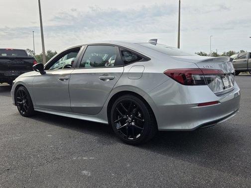 Silver 2025 Honda Civic Sport