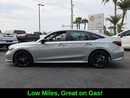 Silver 2025 Honda Civic Sport