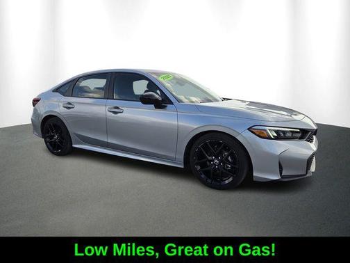 Silver 2025 Honda Civic Sport