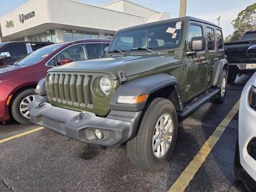 Sarge Green Clearcoat 2023 Jeep Wrangler Sport