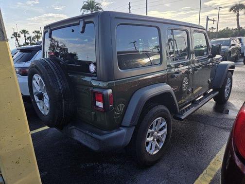 Sarge Green Clearcoat 2023 Jeep Wrangler Sport