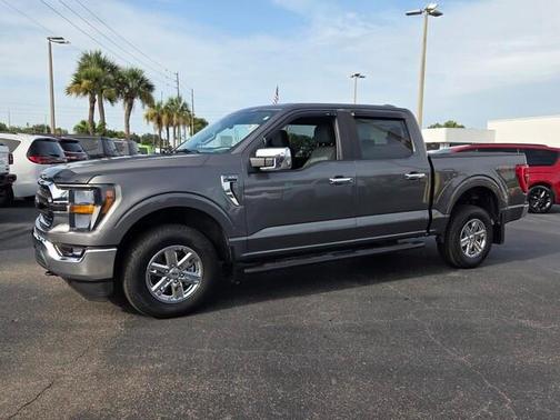Gray 2023 Ford F-150 XLT