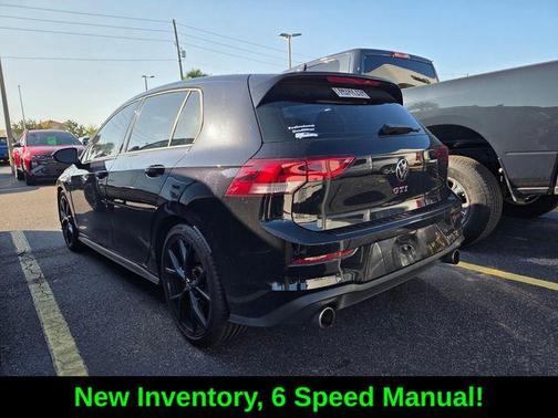Deep Black Pearl Effect 2024 Volkswagen Golf GTI 2.0T 380 S