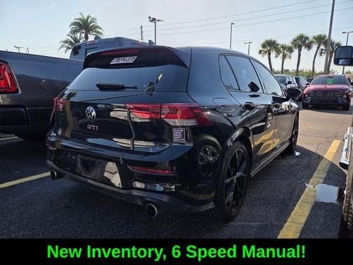 Deep Black Pearl Effect 2024 Volkswagen Golf GTI 2.0T 380 S