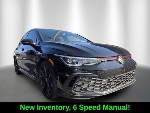 Deep Black Pearl Effect 2024 Volkswagen Golf GTI 2.0T 380 S