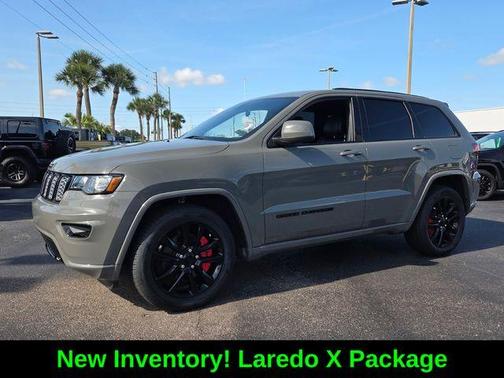 Sting Gray Clearcoat 2021 Jeep Grand Cherokee Laredo X