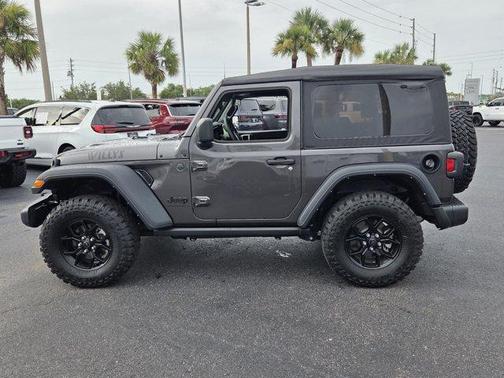 Granite Crystal Clearcoat Metallic 2025 Jeep Wrangler Sport