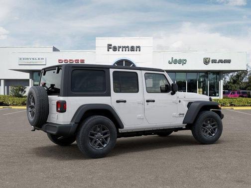 Bright White Clearcoat 2026 Jeep Wrangler Sport