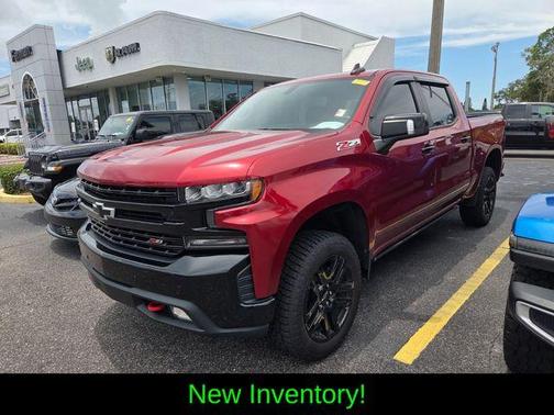 Cherry Red Tintcoat 2021 Chevrolet Silverado 1500 LT Trail Boss