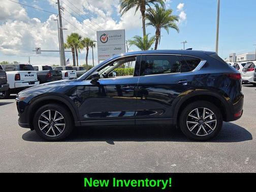 Deep Crystal Blue Mica 2017 Mazda CX-5 Grand Touring