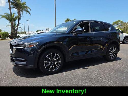 Deep Crystal Blue Mica 2017 Mazda CX-5 Grand Touring