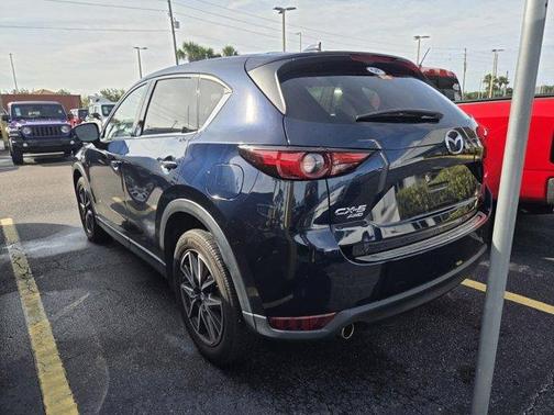 Deep Crystal Blue Mica 2017 Mazda CX-5 Grand Touring