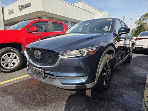 Deep Crystal Blue Mica 2017 Mazda CX-5 Grand Touring