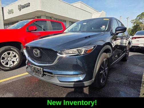 Deep Crystal Blue Mica 2017 Mazda CX-5 Grand Touring