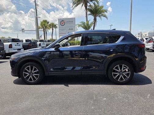 Deep Crystal Blue Mica 2017 Mazda CX-5 Grand Touring