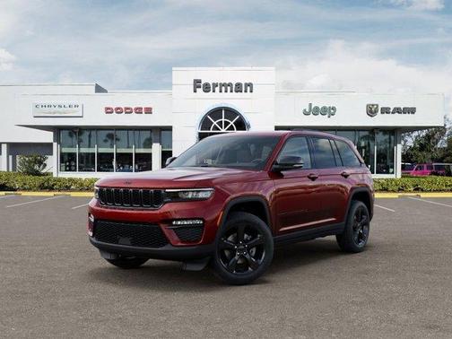 Velvet Red Pearlcoat 2025 Jeep Grand Cherokee Limited