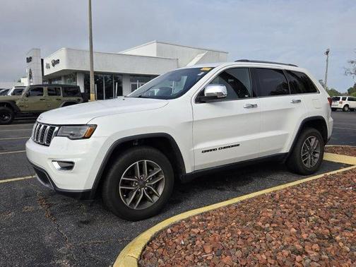 Bright White Clearcoat 2019 Jeep Grand Cherokee Limited