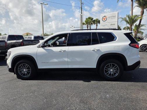 Summit White 2025 GMC Acadia Elevation