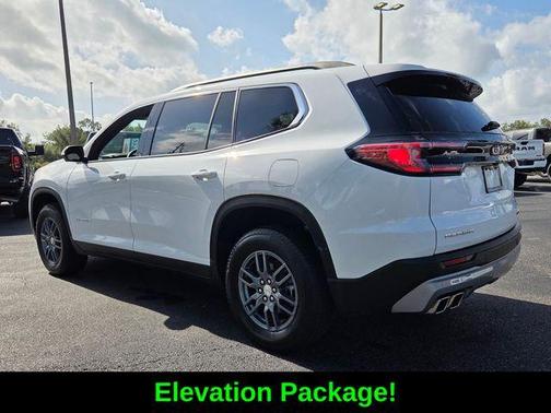 Summit White 2025 GMC Acadia Elevation