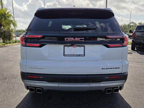 Summit White 2025 GMC Acadia Elevation