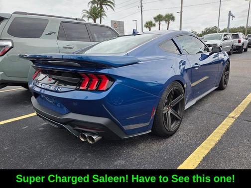 Blue Metallic 2024 Ford Mustang GT