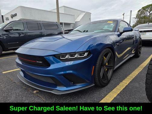Blue Metallic 2024 Ford Mustang GT