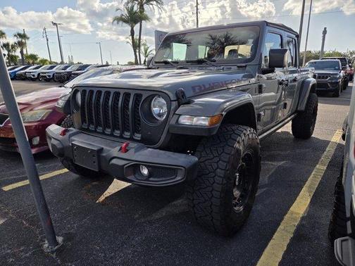 Sting Gray Clearcoat 2021 Jeep Gladiator Rubicon
