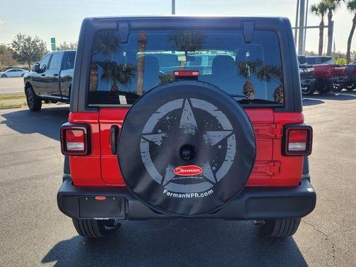 Firecracker Red Clearcoat 2026 Jeep Wrangler Sport