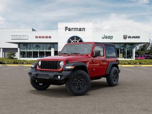 Firecracker Red Clearcoat 2026 Jeep Wrangler Sport