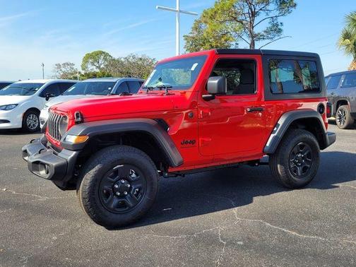 Firecracker Red Clearcoat 2026 Jeep Wrangler Sport